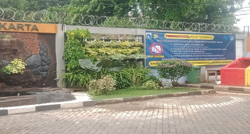 Sosialisasi Anti Tawuran di SMKN 68 Jakarta sebagai wujud kepedulian dan antisipasi maraknya Tawuran Antar pelajar