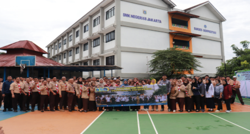 SMKN 68 Jakarta Kukuhkan Komitmen melalui Deklarasi Triber Smart School JT II