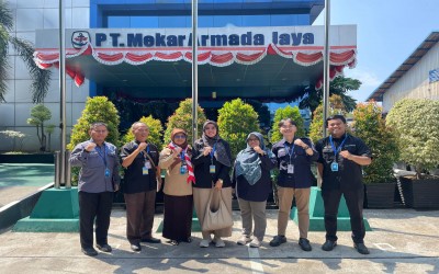 SMKN 68 Jakarta mengadakan Kunjungan  Industri dan Sosialisasi  Budaya kerja Ke PT Armada Jaya